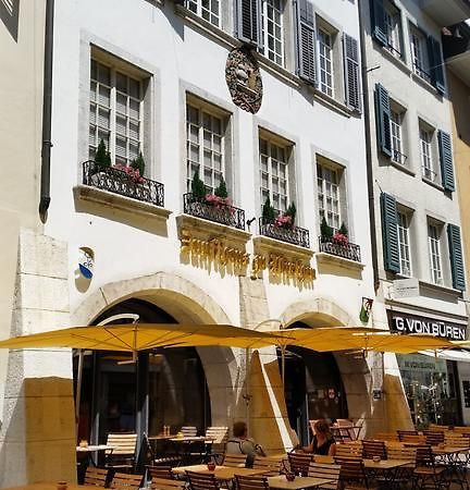 Zunfthaus Zu Wirthen Solothurn Exterior foto