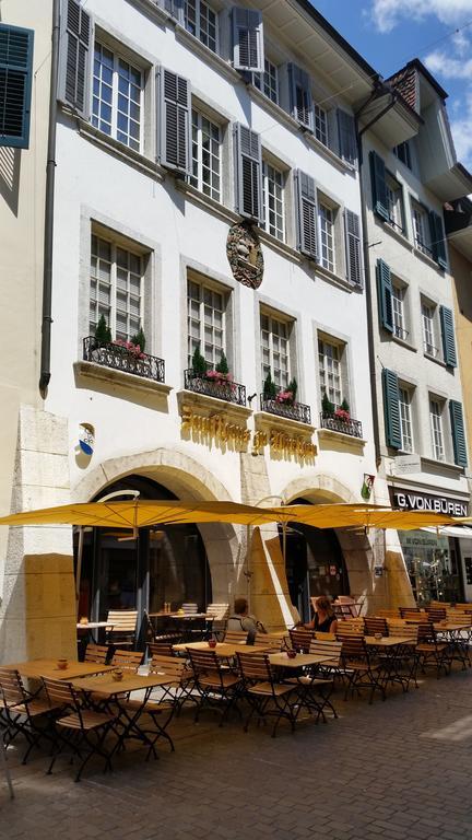 Zunfthaus Zu Wirthen Solothurn Exterior foto