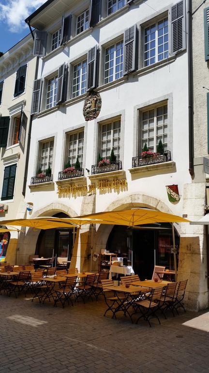 Zunfthaus Zu Wirthen Solothurn Exterior foto