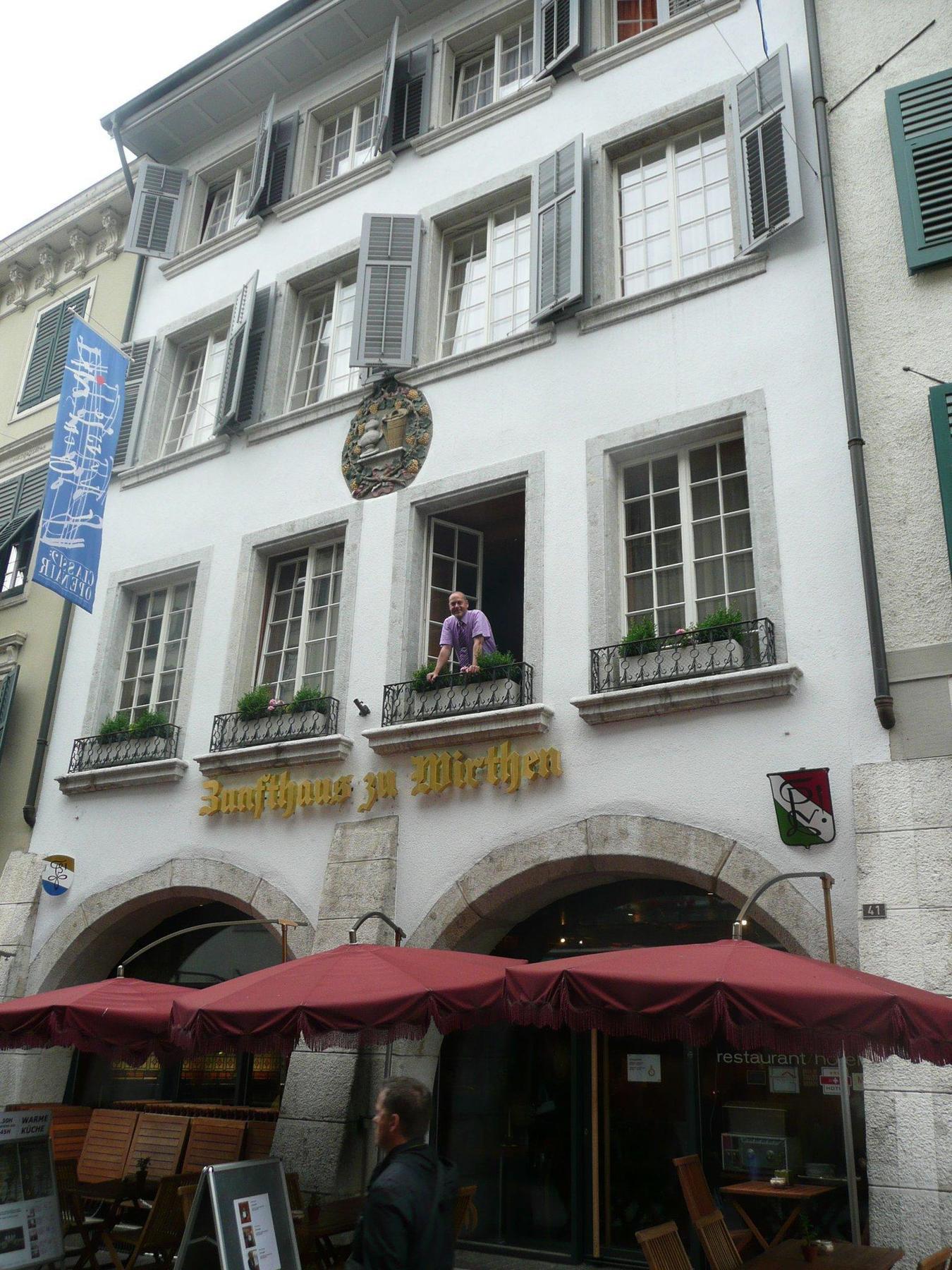 Zunfthaus Zu Wirthen Solothurn Exterior foto